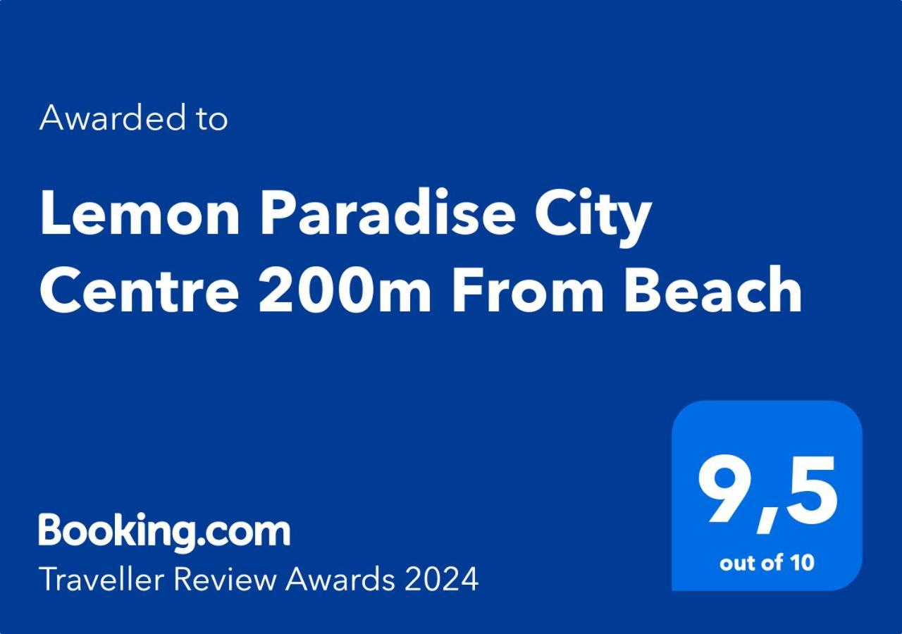 Lemon Paradise City Centre 200M From Beach Lárnaca Exterior foto